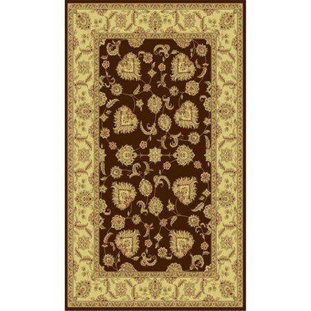 Dynamic Rugs Legacy 2.2 x 7.7 58020-600 Rug - Brown LE2858020600
